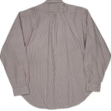 Ralph Lauren Striped Shirt - Large Red Cotton