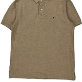 Tommy Hilfiger Polo Shirt - Medium Beige Cotton