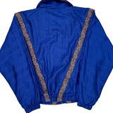 Made In Usa Lily'S Of Bevery Hills Shell Jacket - Small Blue Nylon