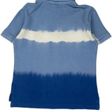 Age 5 Polo By Ralph Lauren Striped Polo Shirt - XS Blue Cotton