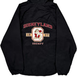 Grumpy Disney Graphic Jacket - Small Black Nylon