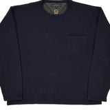 Tommy Hilfiger Sweatshirt - XL Navy Wool Blend