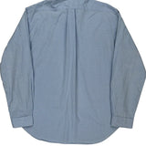 Ralph Lauren Checked Shirt - XL Blue Cotton