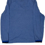 Armani Exchange Polo Shirt - Large Blue Cotton Blend