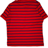 Polo By Ralph Lauren Striped Polo Shirt - XL Blue Cotton