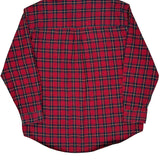 Chaps Ralph Lauren Checked Shirt - XL Red Cotton