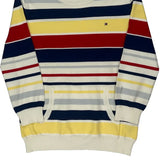 Tommy Hilfiger Striped Jumper - Medium Multicoloured Cotton