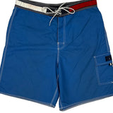 Tommy Hilfiger Sport Shorts - Large Blue Nylon