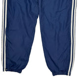 Adidas Track Pants - Large Blue Polyester