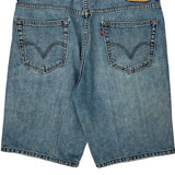 Levis Denim Shorts - 34W 10L Blue Cotton