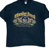 Gildan Graphic T-Shirt - 2XL Black Cotton