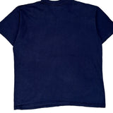 Chargers True Fan Single Stitch T-Shirt - 2XL Navy Cotton