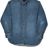 Tommy Hilfiger Denim Shirt - Large Blue Cotton