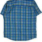 Marmot Checked Short Sleeve Shirt - XL Yellow Polyester