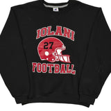 Iolani Football Russell Athletic Football Sweatshirt - Large Black Cotton Blend