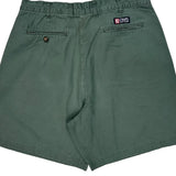 Chaps Ralph Lauren Chino Shorts - 32W 7L Green Cotton
