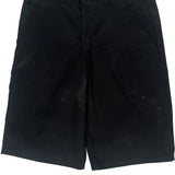 Dickies Shorts - 32W 11L Black Cotton Blend
