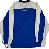 Reebok Windbreaker - Large Blue Polyester