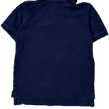 Age 7 Polo By Ralph Lauren Polo Shirt - Medium Navy Cotton