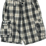 Lee Checked Cargo Shorts - 30W 11L Multicoloured Cotton