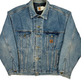 Carhartt Dnm Denim Jacket - Large Light Wash Denim