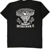 Biketoberfest Wcw Graphic T-Shirt - 2XL Black Cotton