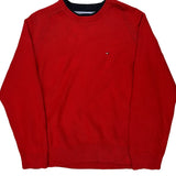 Tommy Hilfiger Jumper - XL Red Cotton
