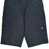 Dickies Shorts - 34W 12L Black Cotton Blend