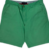 Tommy Hilfiger Chino Shorts - 34W 9L Green Cotton