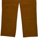 Carhartt Double Knee Carpenter Pants - 32W 30L Brown Cotton