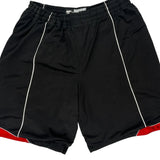 Athletic Starter Sport Shorts - Large Black Polyester