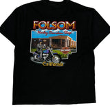 Folsom Harley-Davidson Shop Harley Davidson Graphic T-Shirt - XL Black Cotton