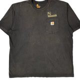 Danny Herman Trucking Carhartt T-Shirt - XL Gray Cotton