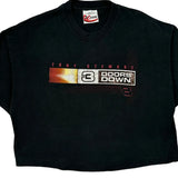 Tony Stewart Chase Authentics Cropped T-Shirt - Large Black Cotton