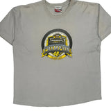 Chase Authentics Nascar T-Shirt - 2XL Grey Cotton