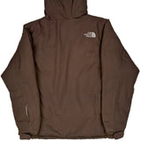 The North Face Parka - Large Brown Polyester
