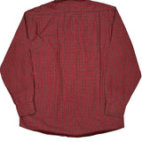Tommy Hilfiger Checked Shirt - Large Red Cotton