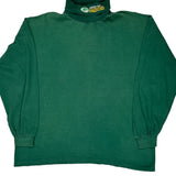 Green Bay Packers Trench Football Long Sleeve T-Shirt - XL Green Cotton
