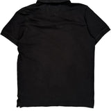 Tommy Hilfiger Slim Fit Polo Shirt - Medium Black Cotton