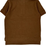 Age 4 Polo By Ralph Lauren Polo Shirt - Small Brown Cotton