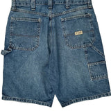 Wrangler Carpenter Shorts - 33W 10L Blue Cotton