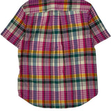 Age 10-12 Polo By Ralph Lauren Checked Short Sleeve Shirt - Medium Multicoloured Cotton
