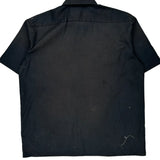 Dickies Short Sleeve Shirt - XL Black Cotton Blend