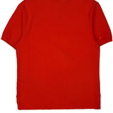 Tommy Hilfiger Polo Shirt - XL Red Cotton