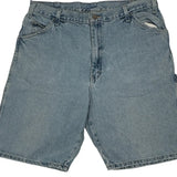 Dickies Denim Shorts - 36W 10L Light Wash Denim