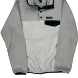 Synchilla Patagonia Fleece - XS White Polyester