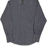 Calvin Klein Shirt - Large Gray Cotton Blend