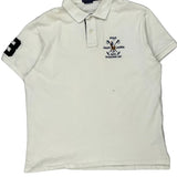 Polo By Ralph Lauren Slim Fit Polo Shirt - XL White Cotton