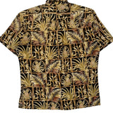 Tori Richard Floral Hawaiian Shirt - Small Black Cotton