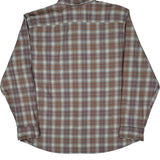 Wrangler Checked Flannel Shirt - 2XL Multicoloured Cotton